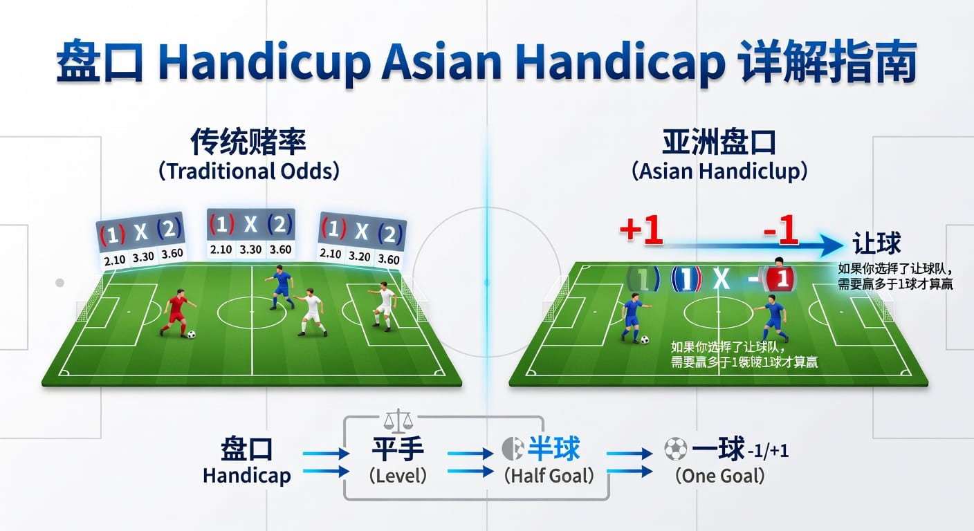 亚洲盘 asian handicap 实战解读：赛前判断与投注思路