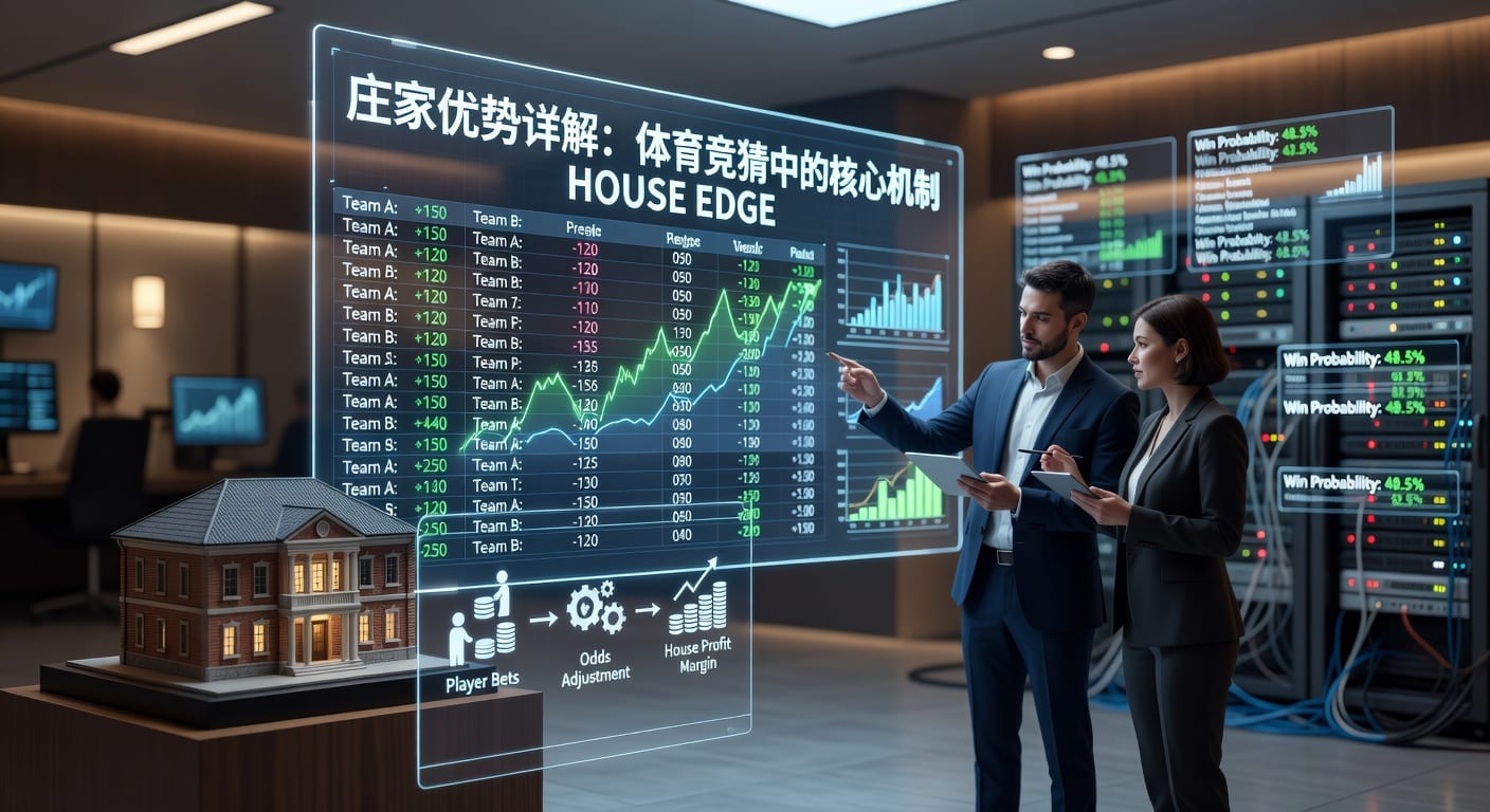 庄家优势 house edge：体育下注长期成本解析