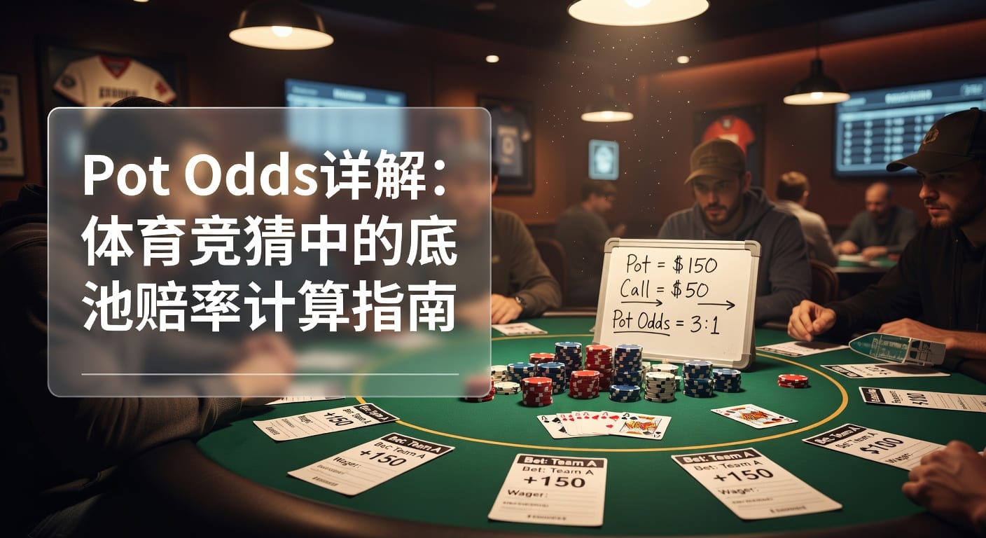底池赔率 pot odds：下注前判断跟注是否划算