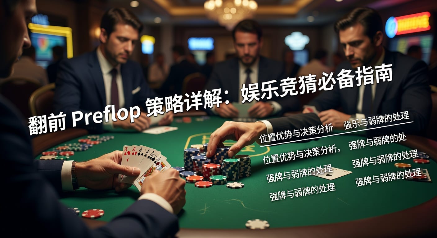 翻前 preflop：2026年实战判断与进阶思路