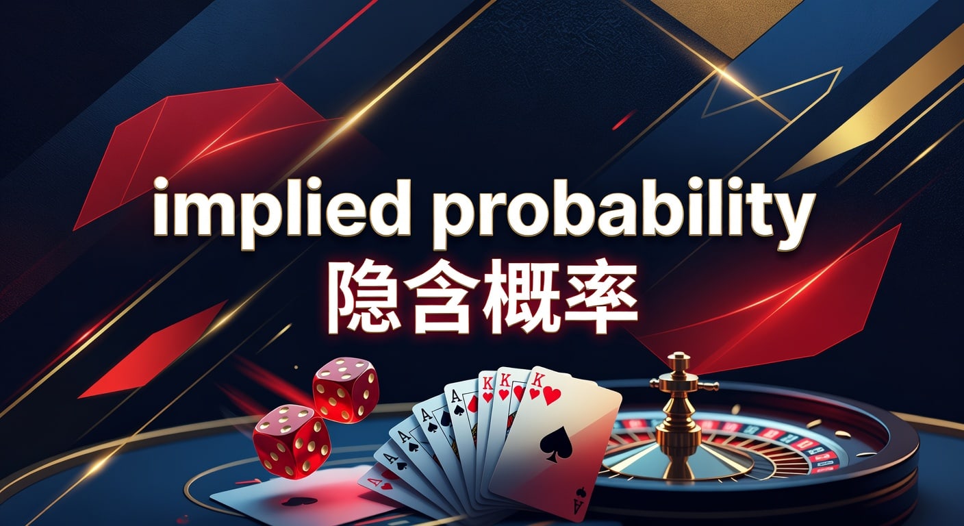 implied probability 隐含概率：赔率换算与实战读法｜大好玩560cc