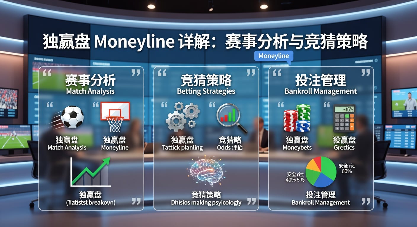 独赢盘 moneyline：投注技巧与投注逻辑解析